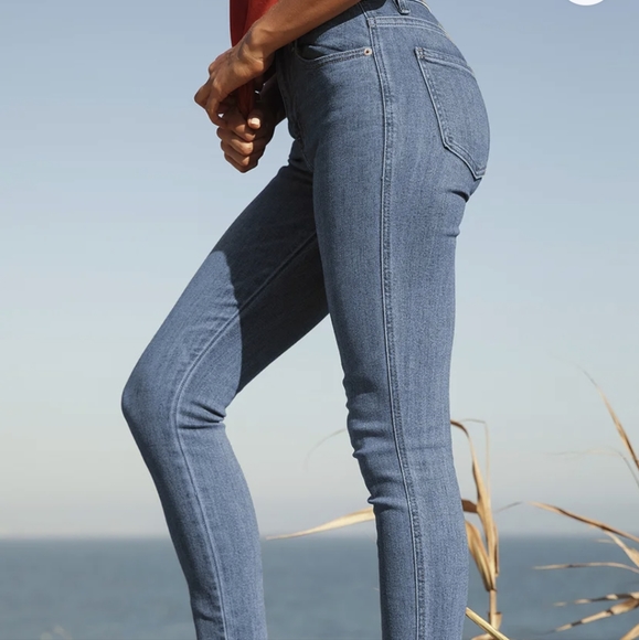 Moneymaker Medium Wash Denim High Rise Skinny Jeans - Picture 3 of 4